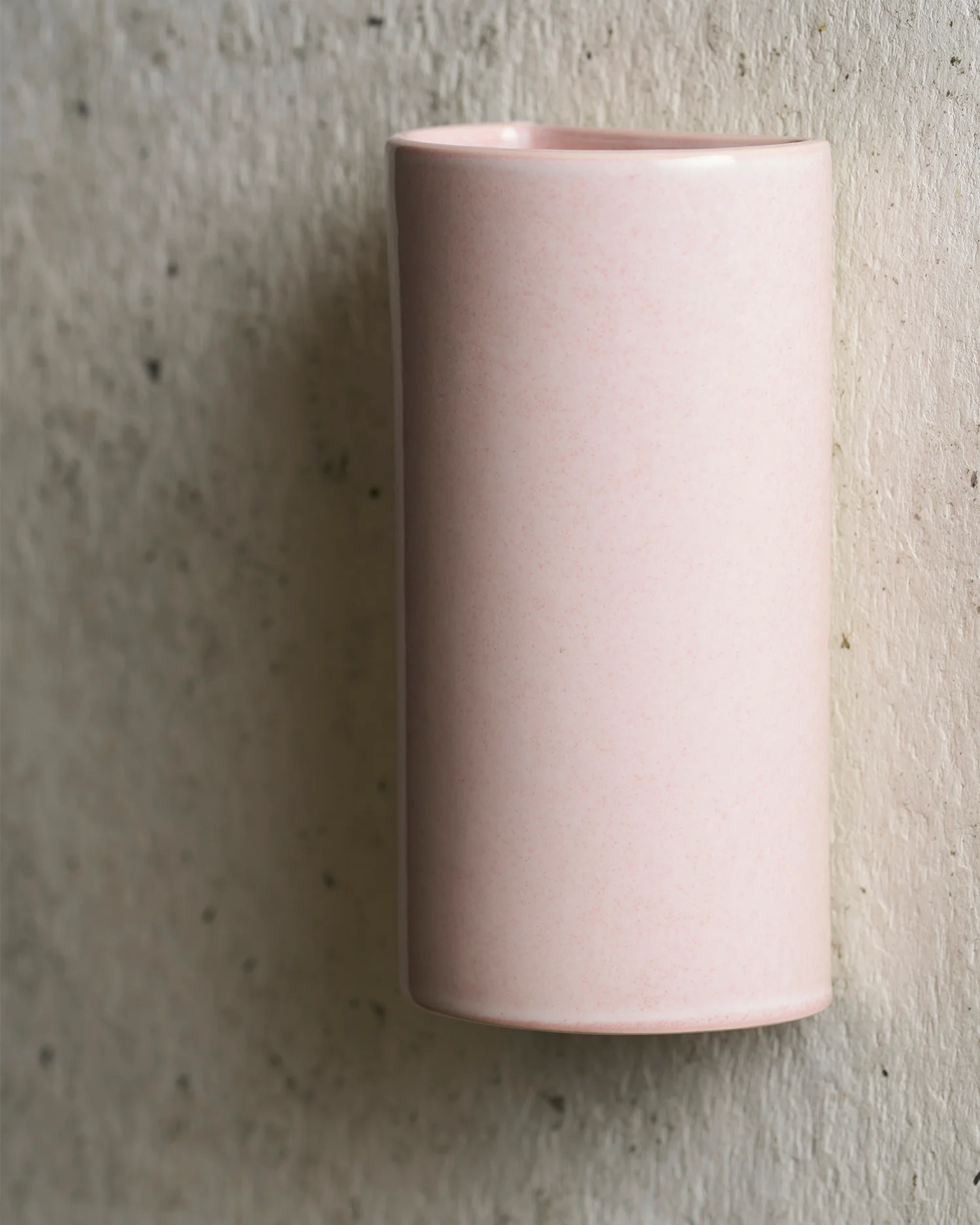 Curve Ceramic Wall Light / Rose Quartz